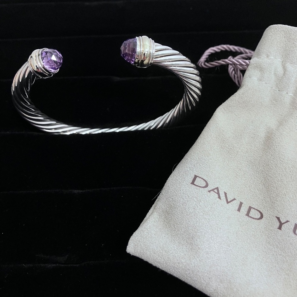 David Yurman Classic Cable Bracelet Size Medium - Picture 4 of 4